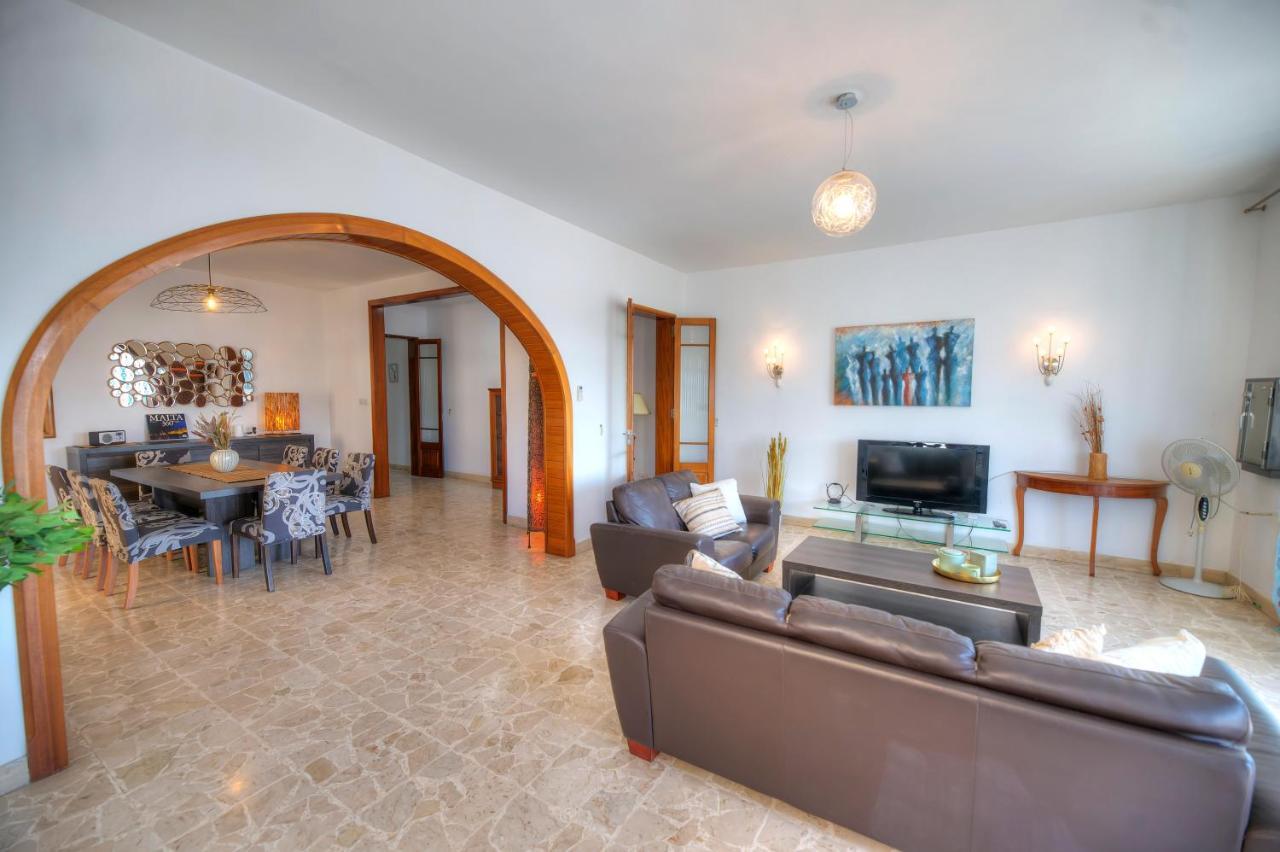 Enormous 3Bedrooms Seafront With Balcony Pdeh1-1 Σλιέμα Εξωτερικό φωτογραφία